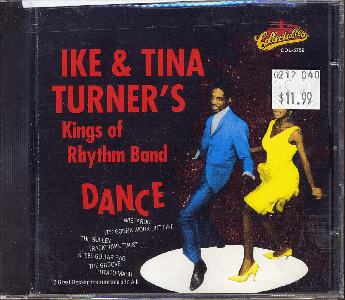 RECORD LP TINA TURNER & IKE KINGS OF RHYTHM DANCE shops 1962