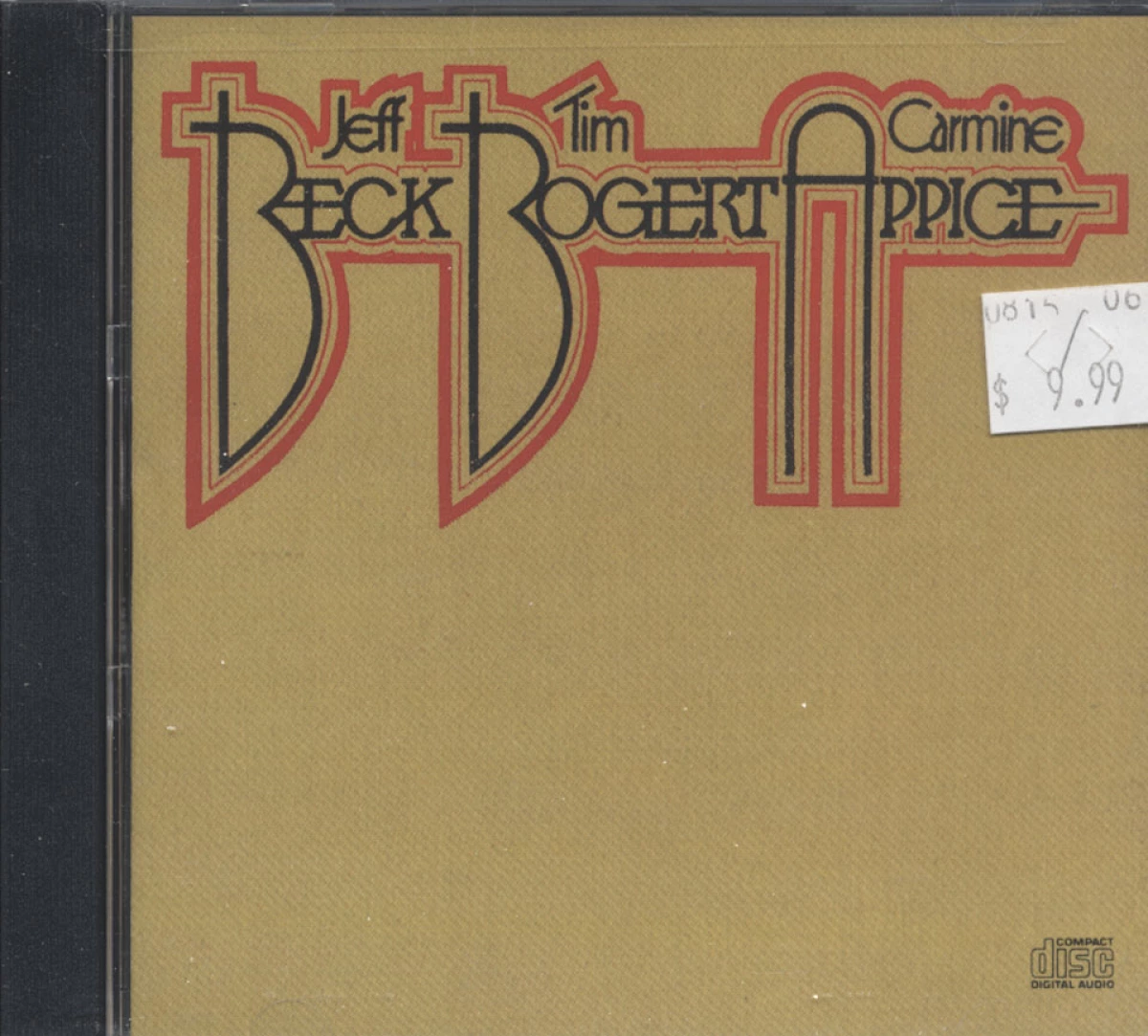 Jeff Beck / Tim Bogert / Carmine Appice CD at Wolfgang's