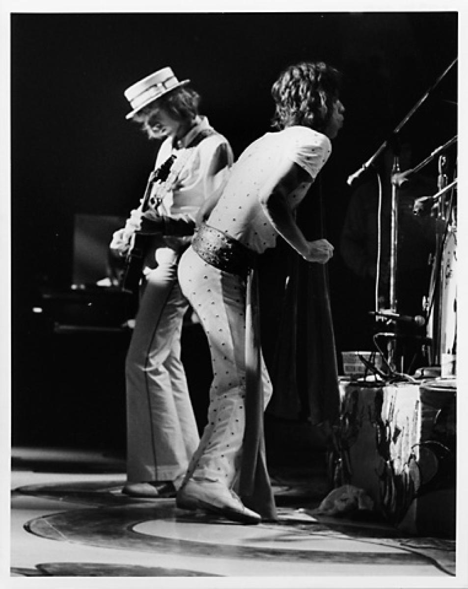 ファインアートフォト ミック ジャガー ステージ & ホーム 2点セット ファインアートフォト ミック ジャガー ステージ & ホーム 2点