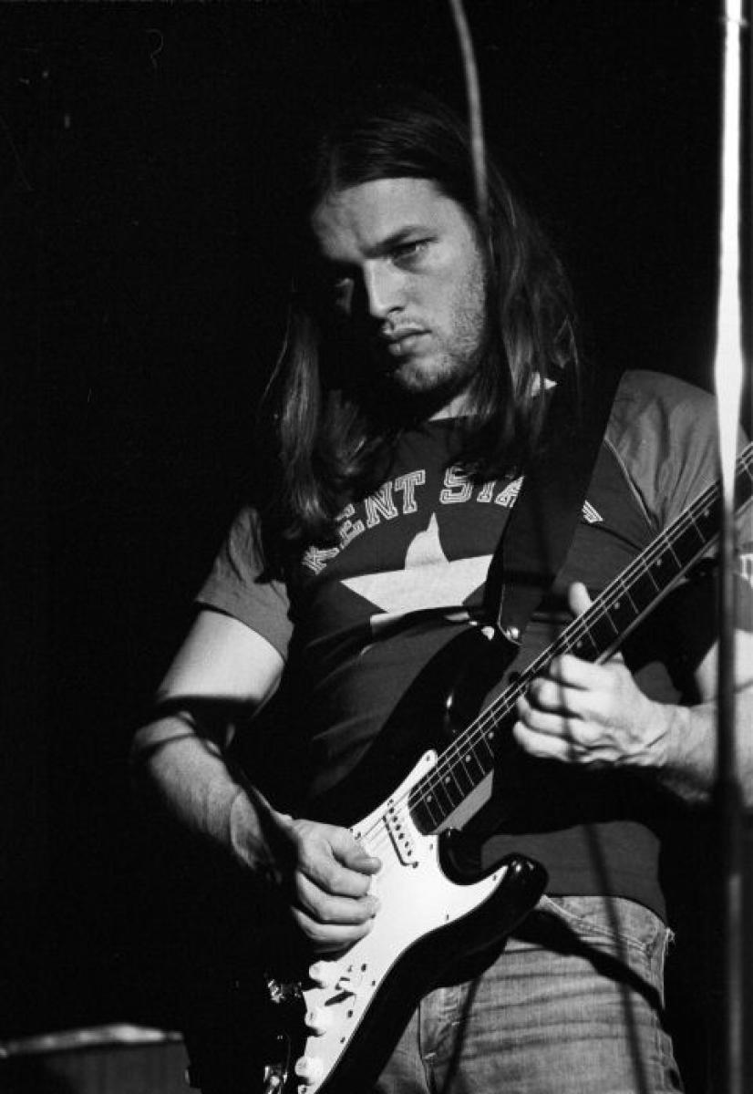 無料発送 David フォト 8X12 直筆サイン入り Gilmour ミュージシャン