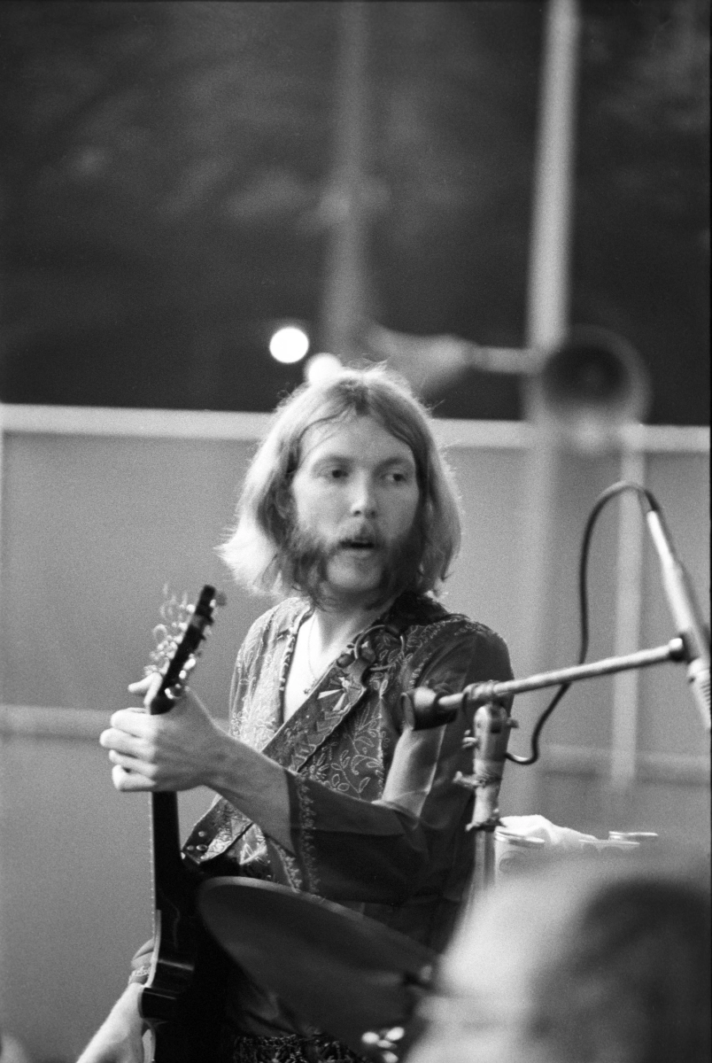 Duane Allman Vintage Concert Photo Fine Art Print from Central Park, Jul  21, 1971 at Wolfgang's