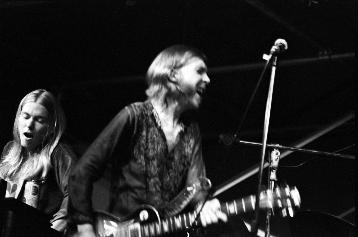 Duane Allman Vintage Concert Photo Fine Art Print from Central Park, Jul  21, 1971 at Wolfgang's