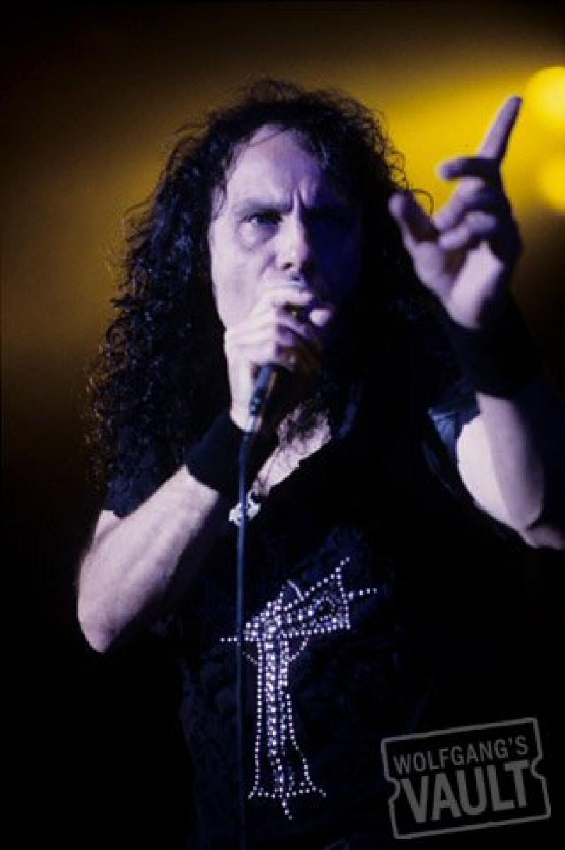 Ronnie James Dio Vintage Concert Photo Fine Art Print at Wolfgang's