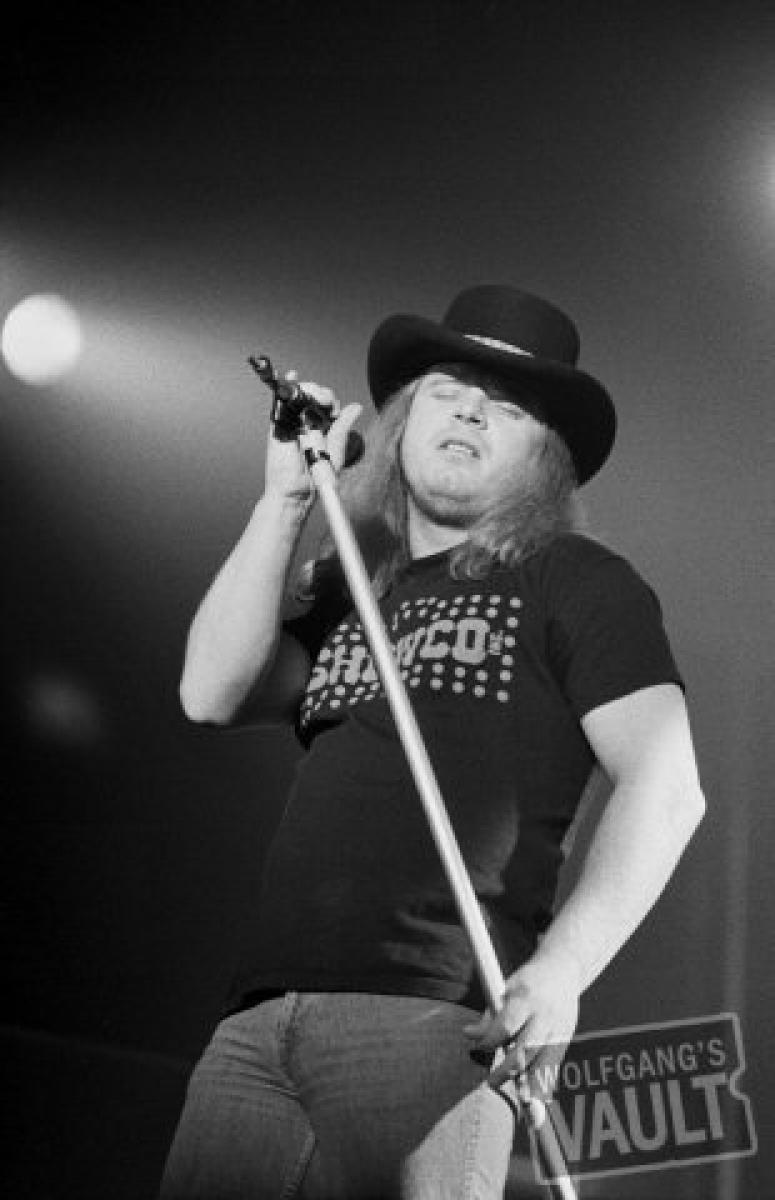 Ronnie Van Zant Vintage Concert Photo Fine Art Print, 1976 at Wolfgang's