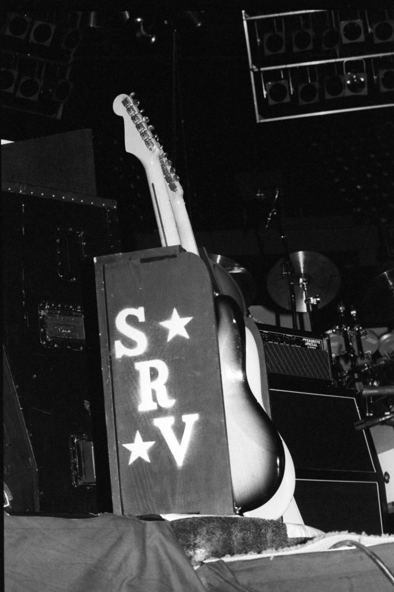 Stevie Ray Vaughan Vintage Concert Photo Fine Art Print at Wolfgang's