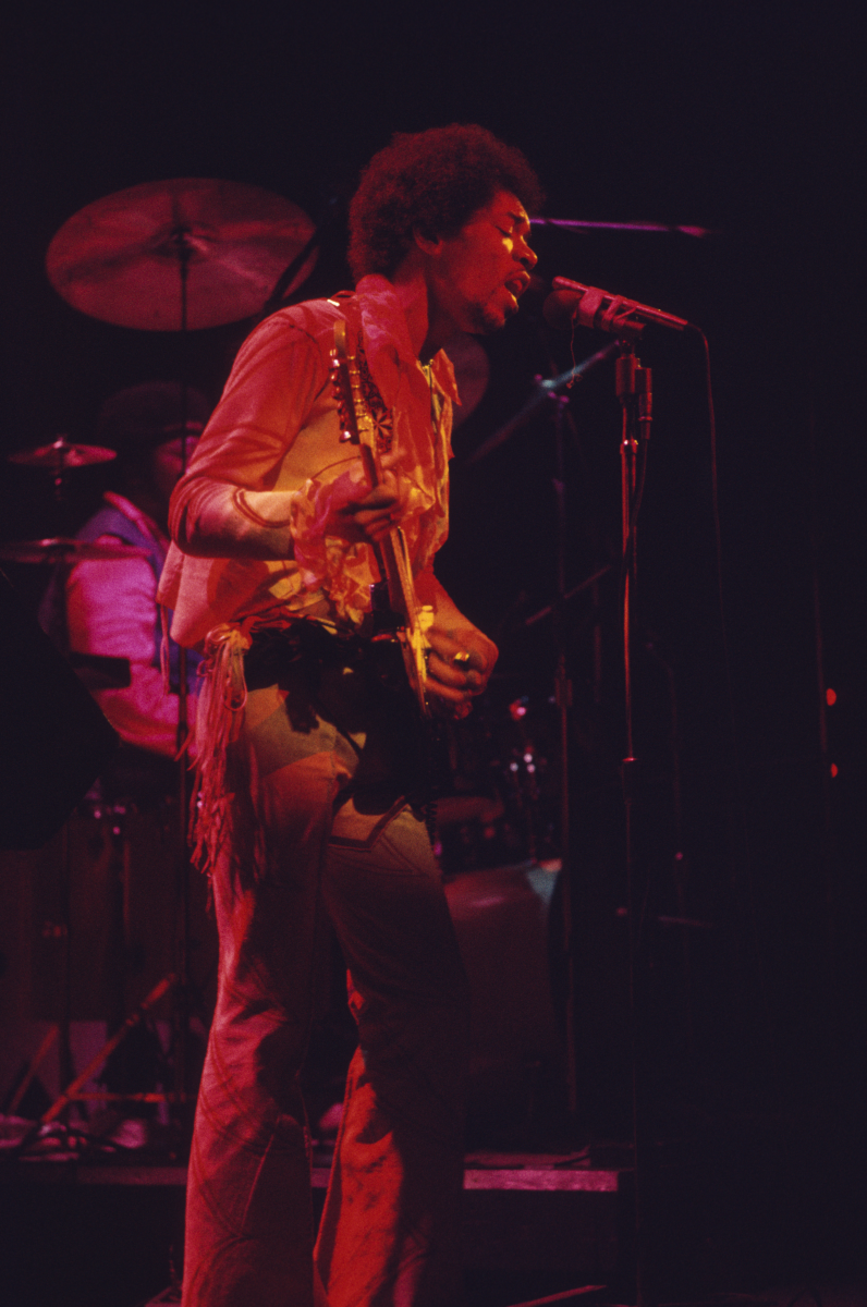 Jimi Hendrix Vintage Concert Photo Fine Art Print at Wolfgang's