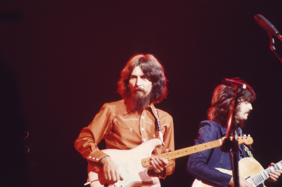 George Harrison Vintage Concert Photo Fine Art Print at Wolfgang's