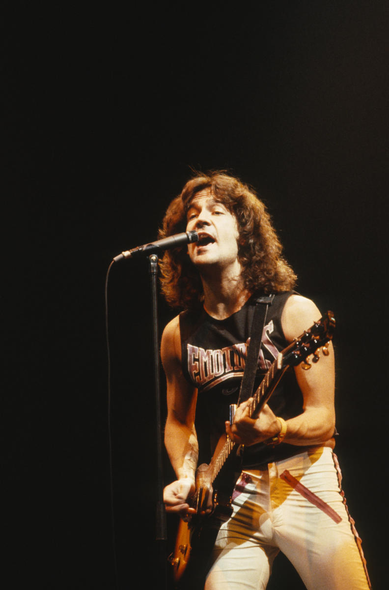 Billy Squier Vintage Concert Photo Fine Art Print at Wolfgang's