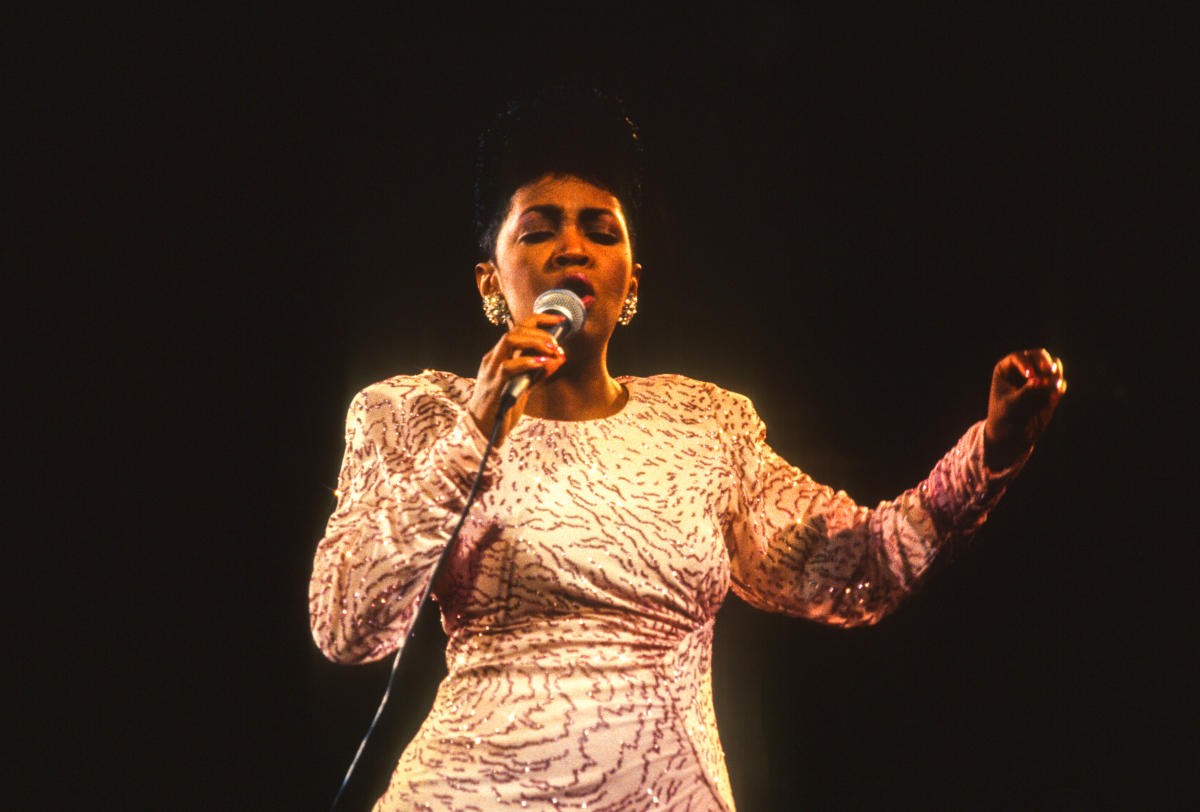 Anita Baker Vintage Concert Photo Fine Art Print at Wolfgang's