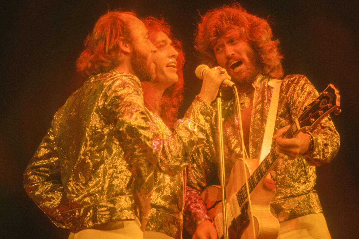 Bee Gees Vintage Concert Photo Fine Art Print at Wolfgang's