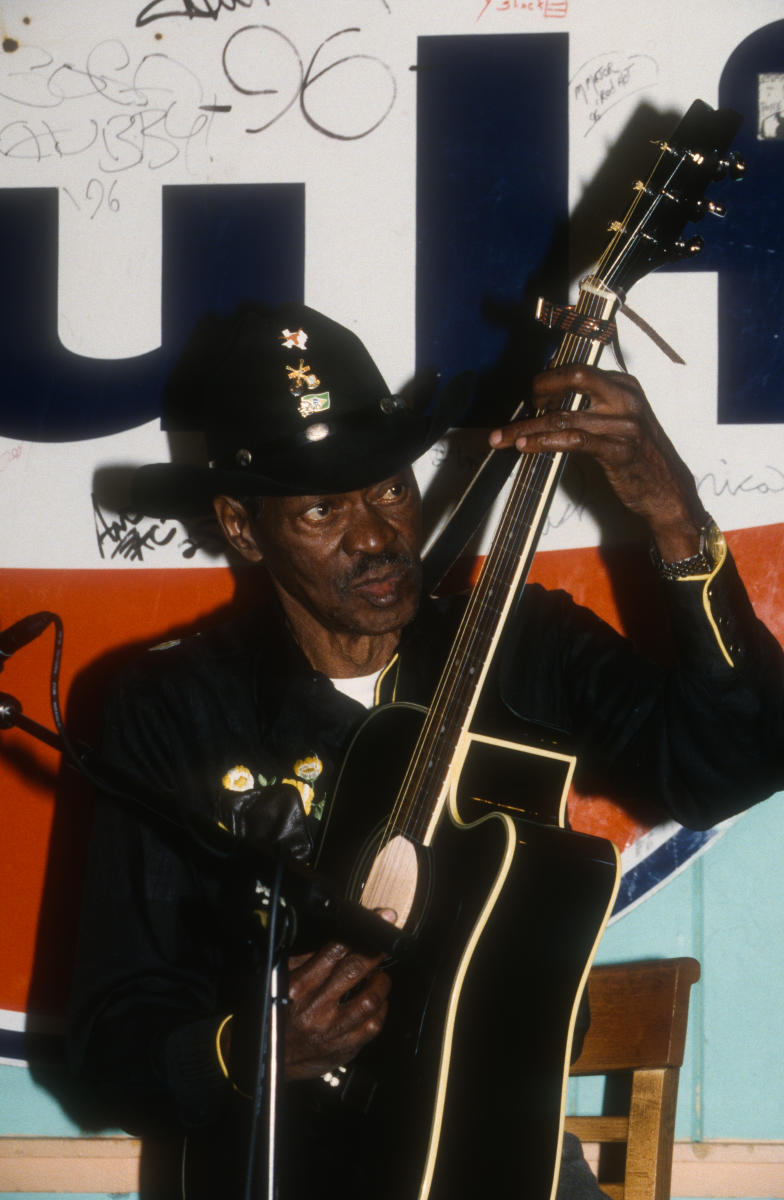 Clarence "Gatemouth" Brown Vintage Concert Photo Fine Art Print at