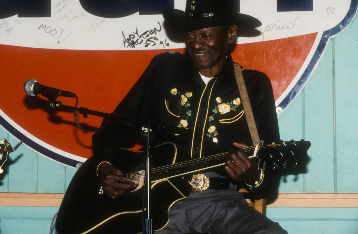 Clarence "Gatemouth" Brown Vintage Concert Photo Fine Art Print at