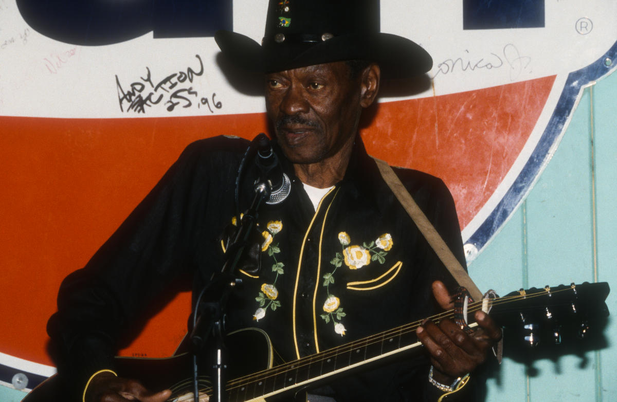Clarence "Gatemouth" Brown Vintage Concert Photo Fine Art Print at