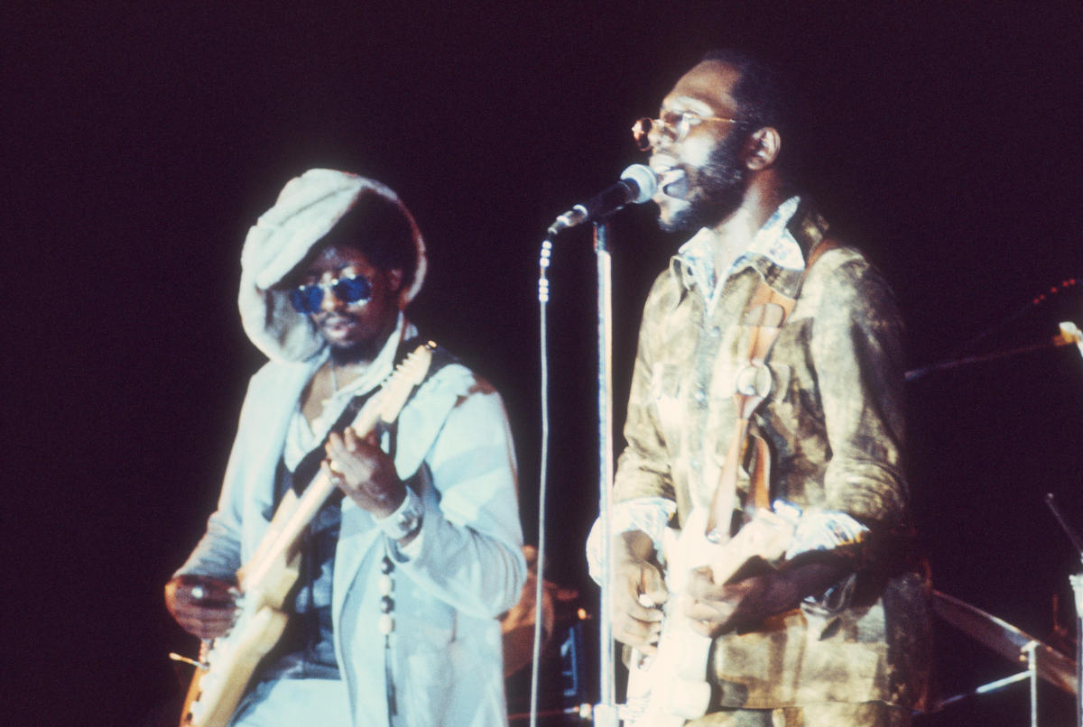 Curtis Mayfield Vintage Concert Photo Fine Art Print at Wolfgang’s