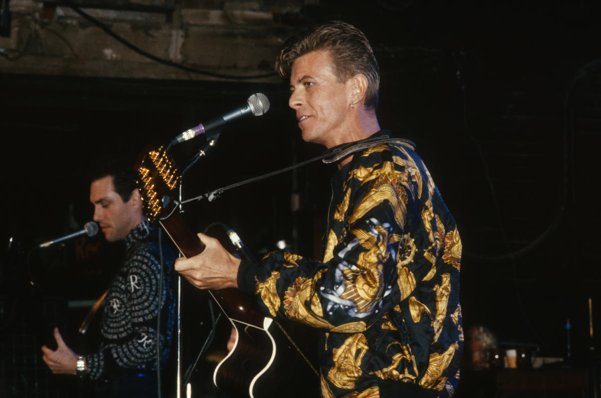 David Bowie Vintage Concert Photo Fine Art Print, 1991 at Wolfgang's