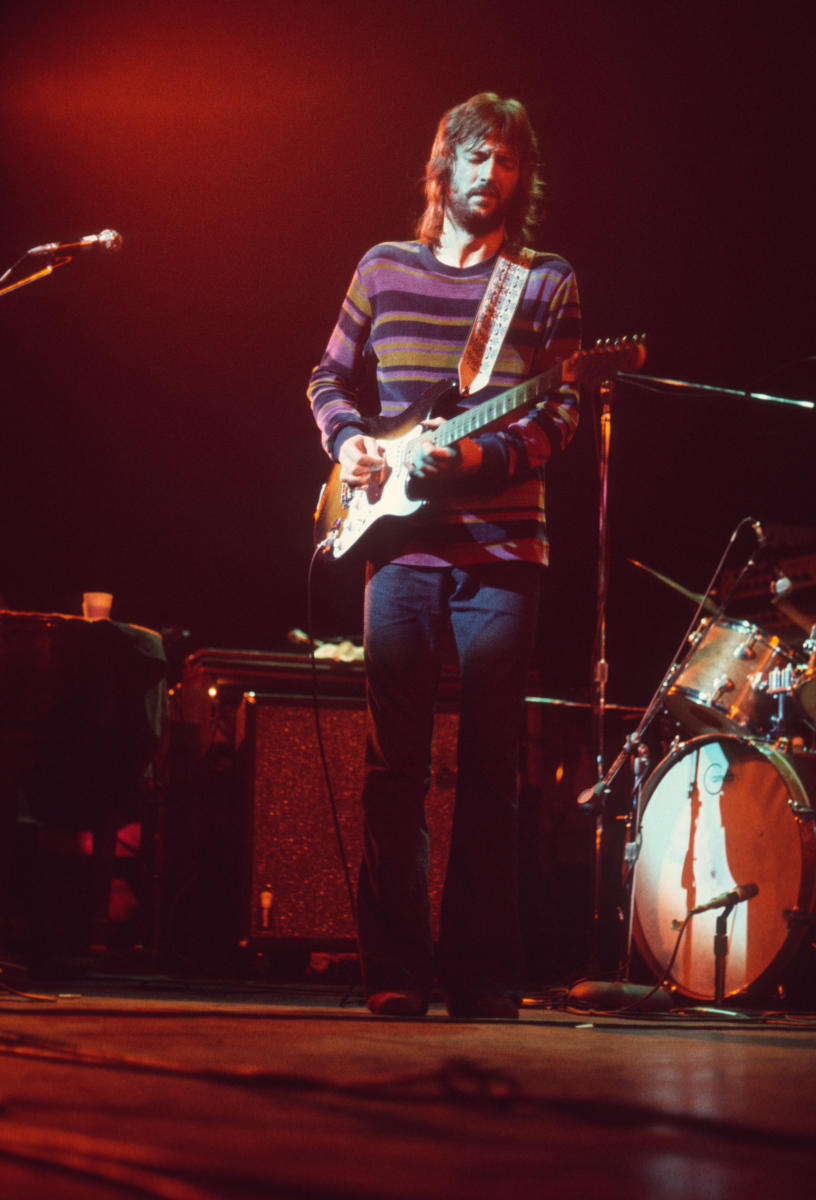 Eric Clapton Vintage Concert Photo Fine Art Print, 1970 at Wolfgang's