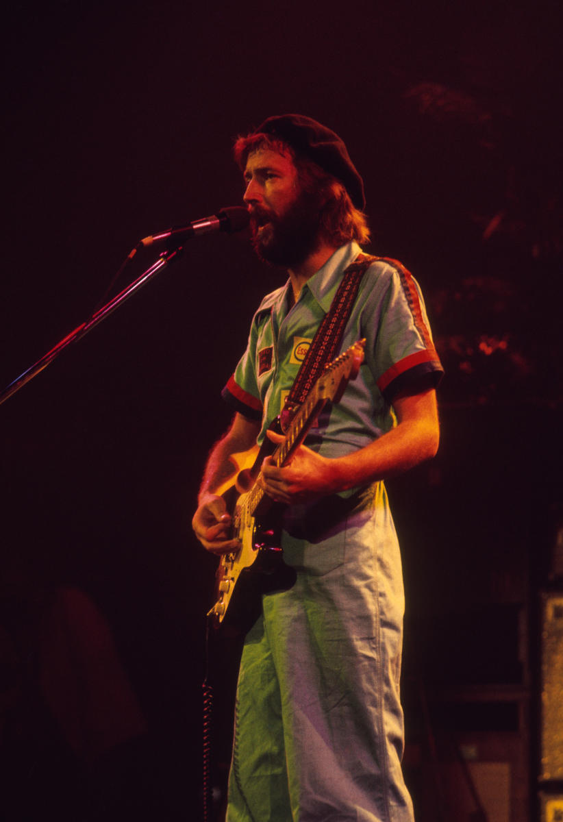 Eric Clapton Vintage Concert Photo Fine Art Print, 1975 at Wolfgang's
