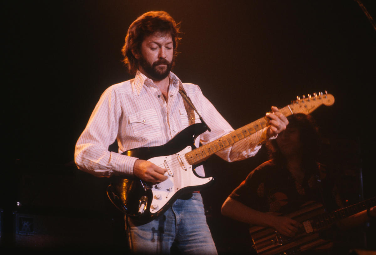 Eric Clapton Vintage Concert Photo Fine Art Print, 1979 at Wolfgang's