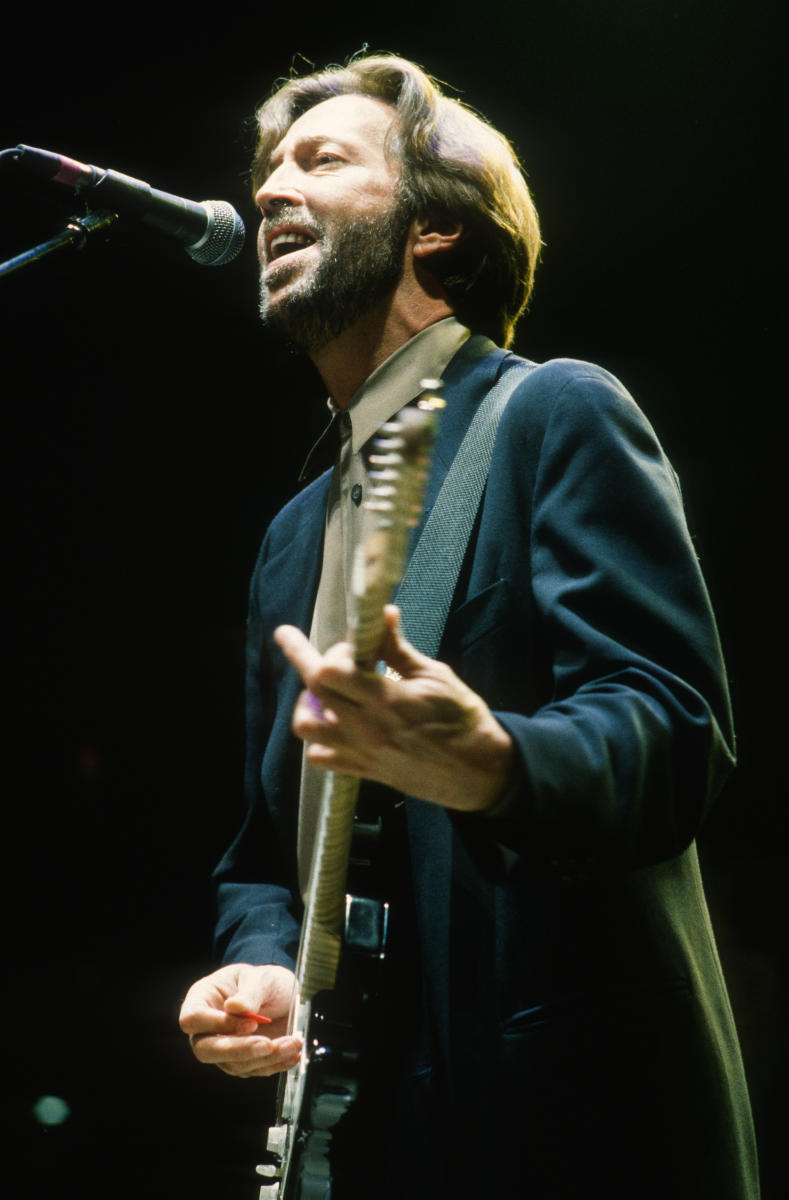 Eric Clapton Vintage Concert Photo Fine Art Print, 1979 at