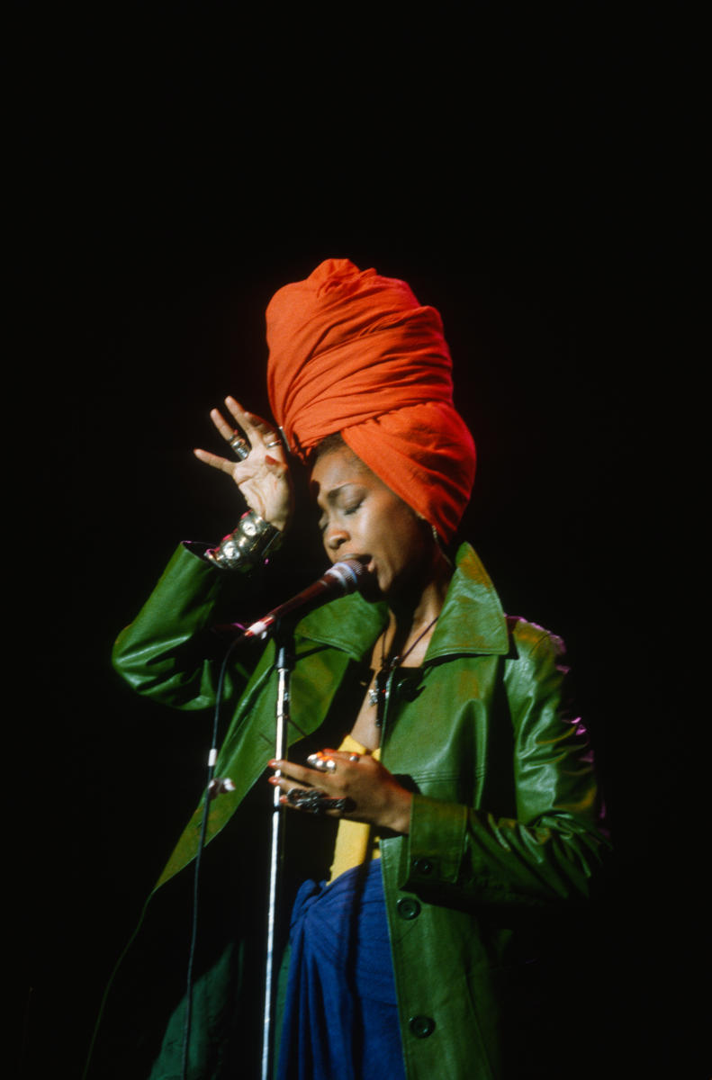 Erykah Badu Vintage Concert Photo Fine Art Print at Wolfgang's