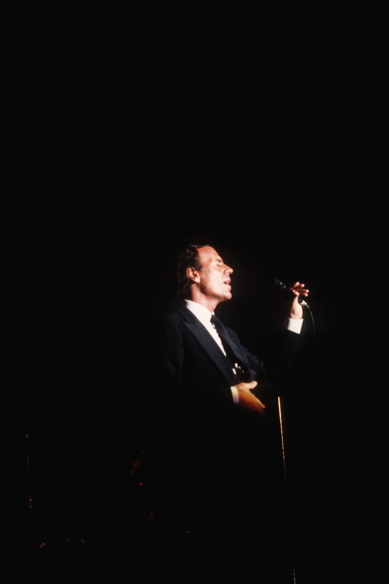 Julio Iglesias Vintage Concert Photo Fine Art Print At Wolfgang S