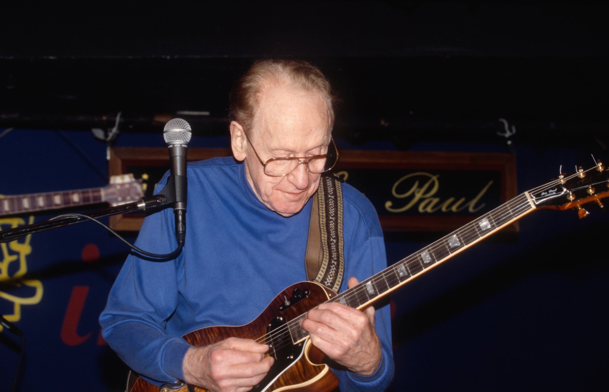 Les Paul Vintage Concert Photo Fine Art Print at Wolfgang's