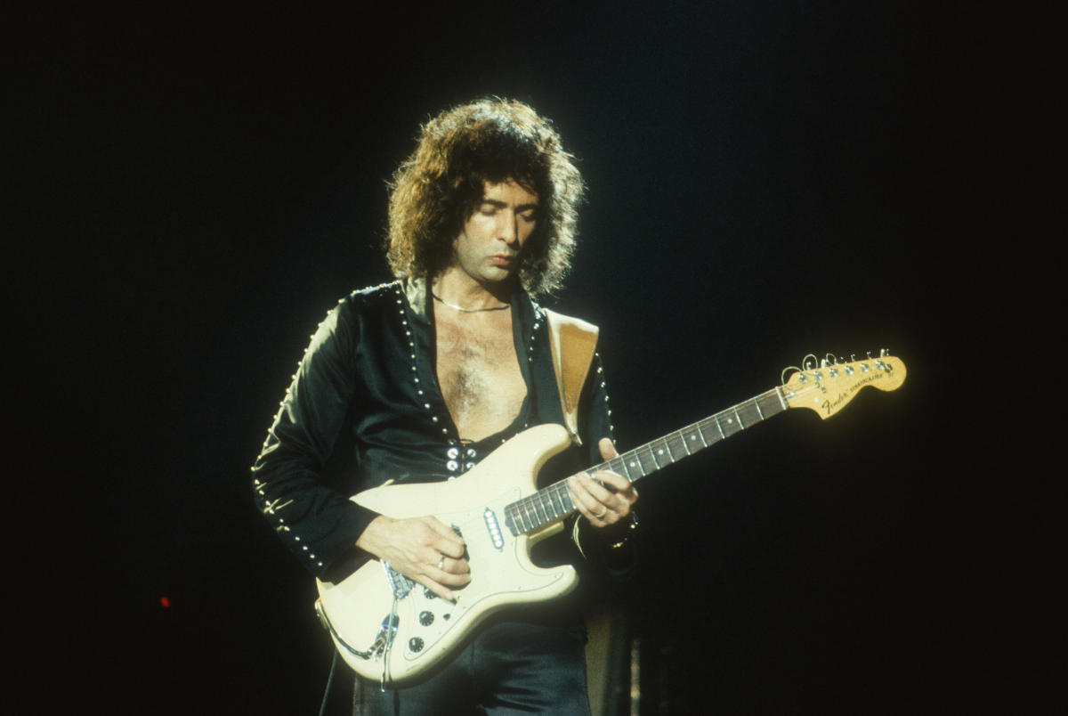 Ritchie Blackmore Vintage Concert Photo Fine Art Print at Wolfgang's