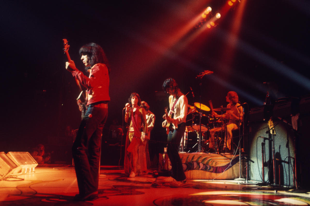 The Rolling Stones Vintage Concert Photo Fine Art Print, 1972 at Wolfgang's