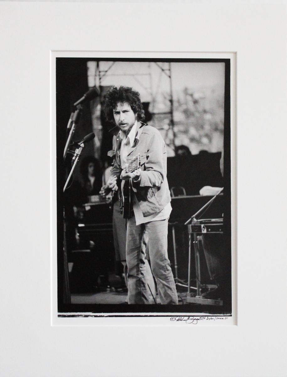 Bob Dylan Vintage Concert Photo Fine Art Print From Kezar Stadium, Mar 