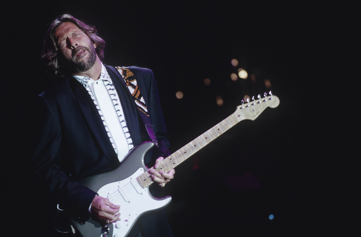 Eric Clapton Vintage Concert Photo Fine Art Print at Wolfgang's