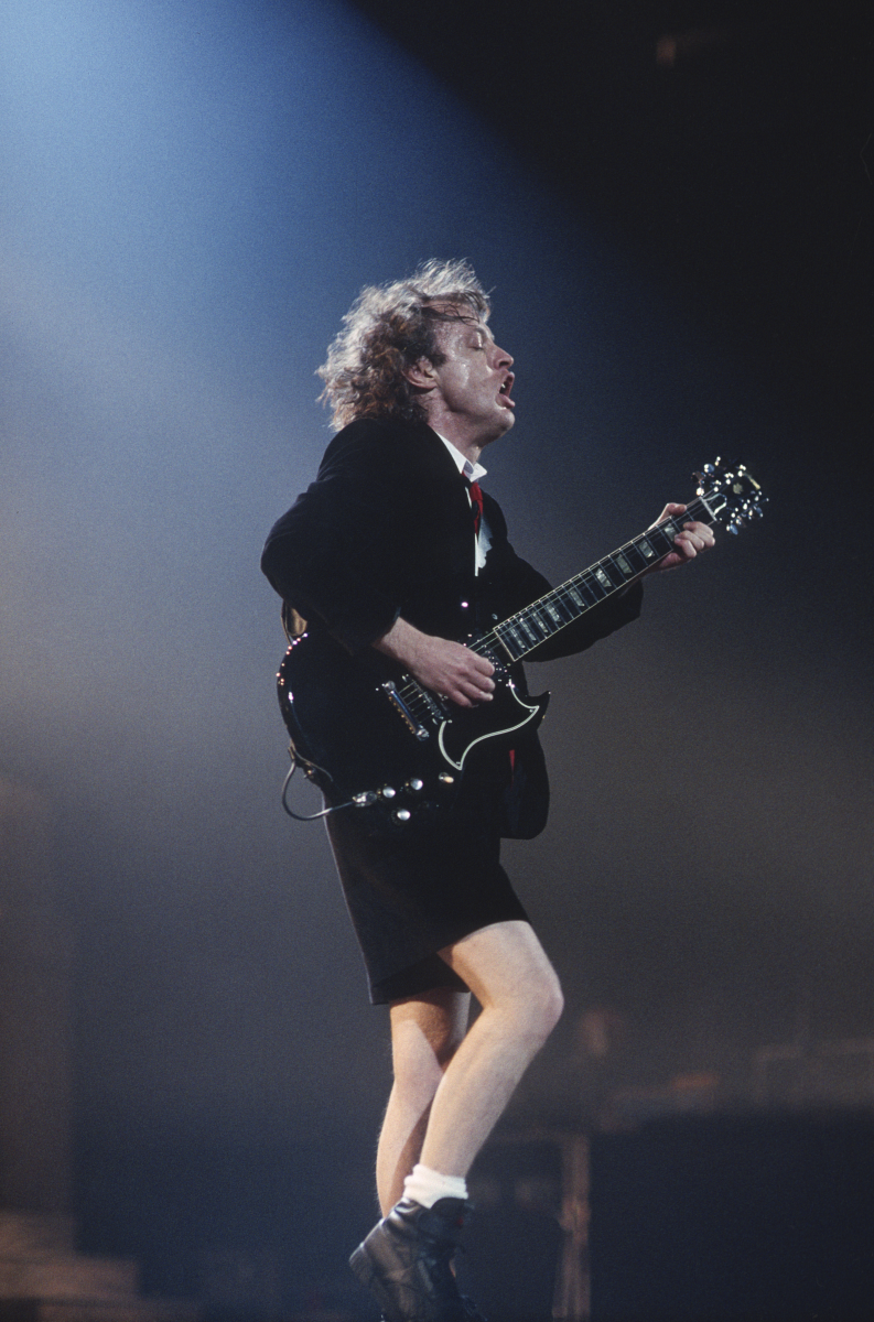 AC/DC Vintage Concert Photo Fine Art Print at Wolfgang's