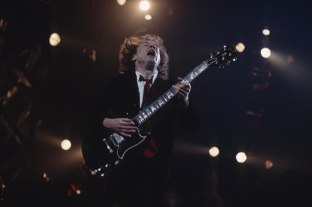 AC/DC Vintage Concert Photo Fine Art Print at Wolfgang's