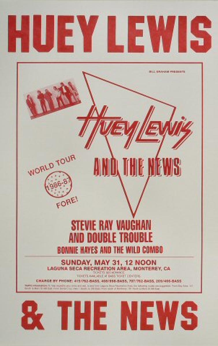 huey lewis and the news tour 1987