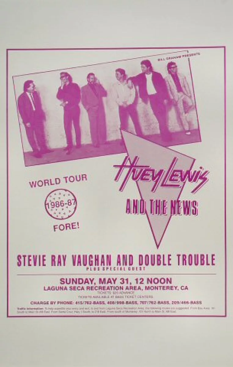 huey lewis and the news tour 1987