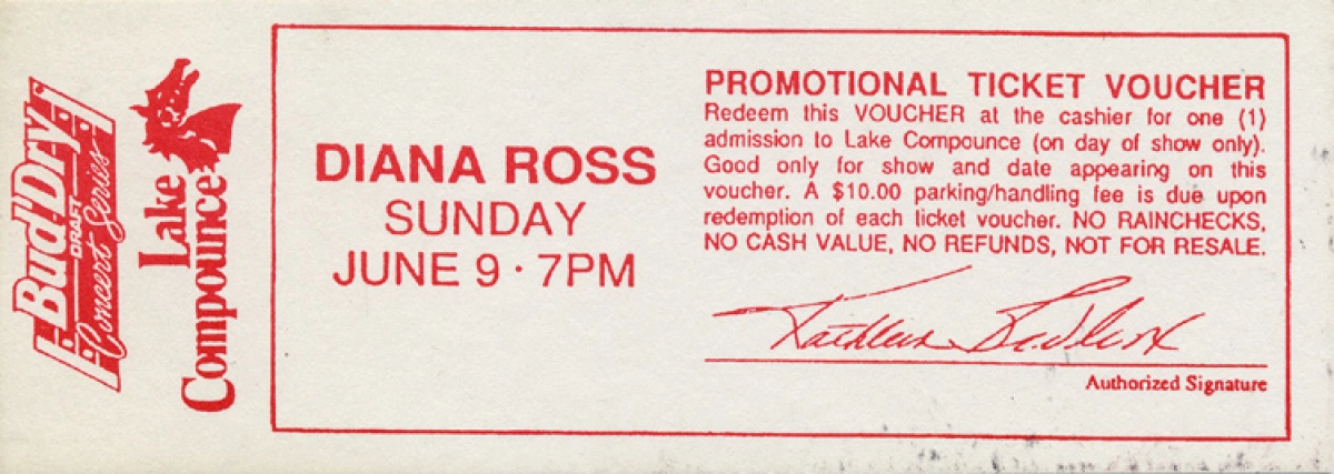 Diana ross discount tickets hotsell