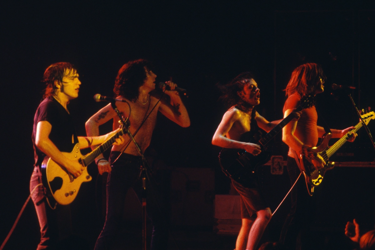 AC/DC Vintage Concert Photo Fine Art Print at Wolfgang's