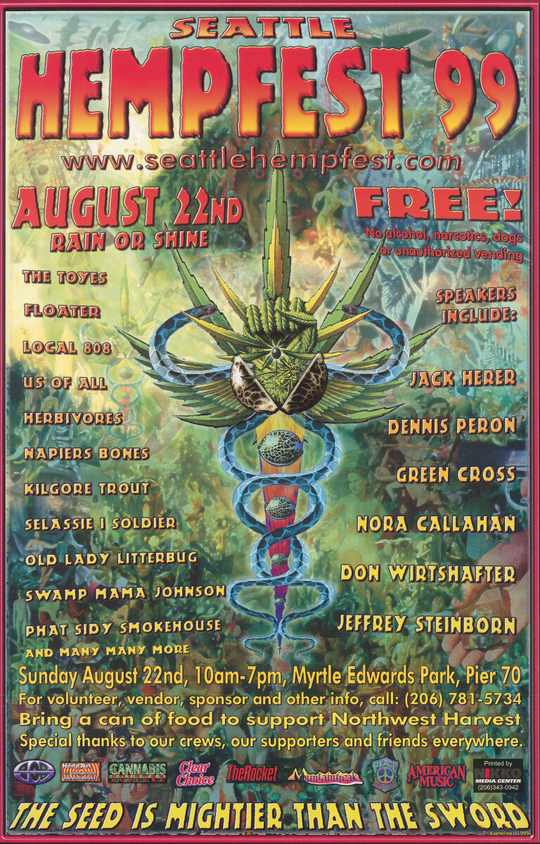 The Toyes Vintage Concert Poster from Myrtle Edward Park, Aug 22