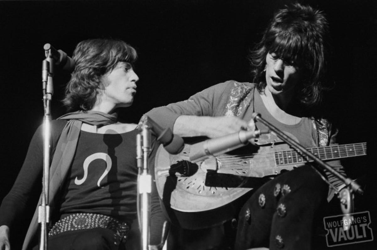 Mick Jagger Vintage Concert Fine Art Print from Madison Square Garden