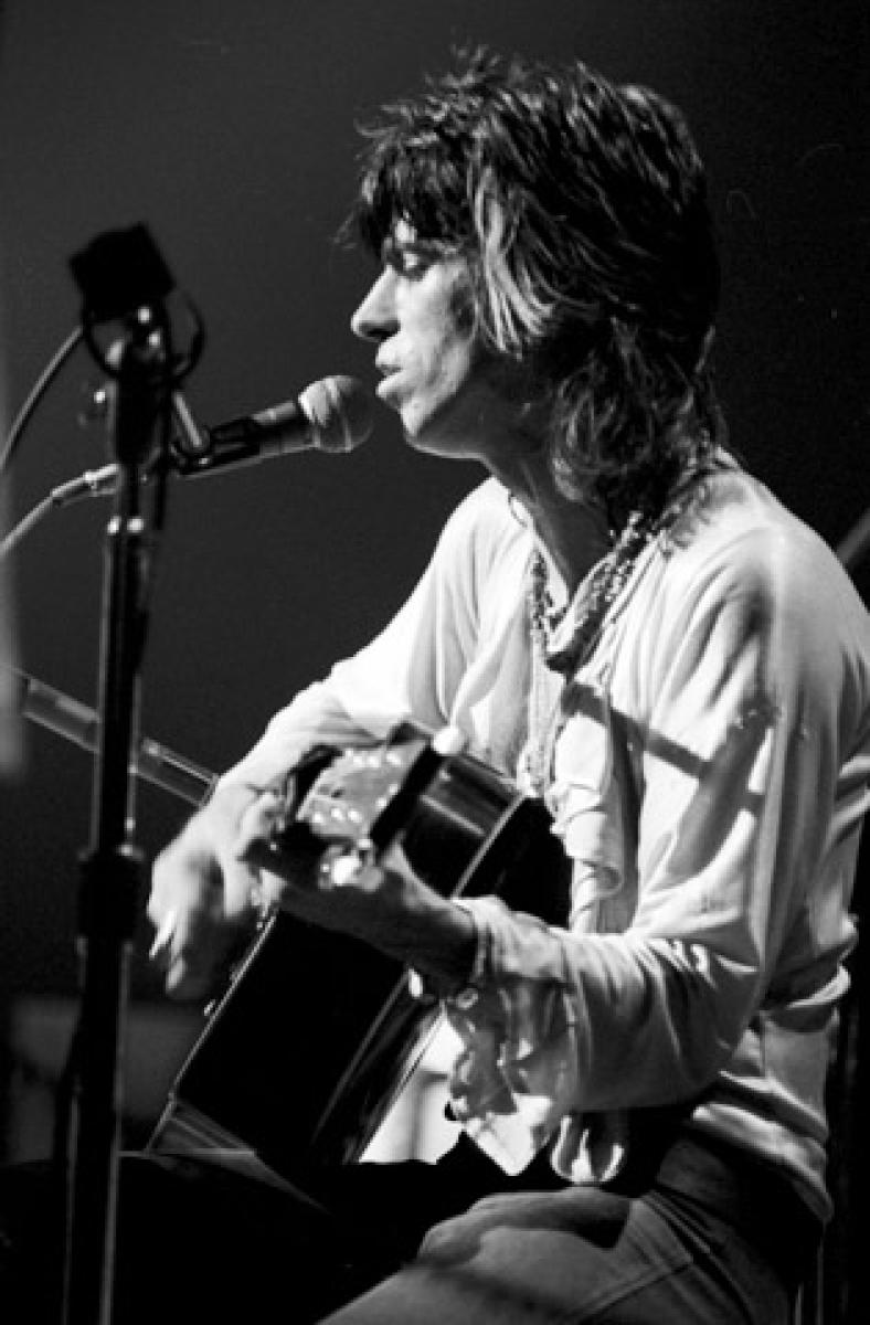 Keith Richards Vintage Concert Photo Fine Art Print from Madison Square