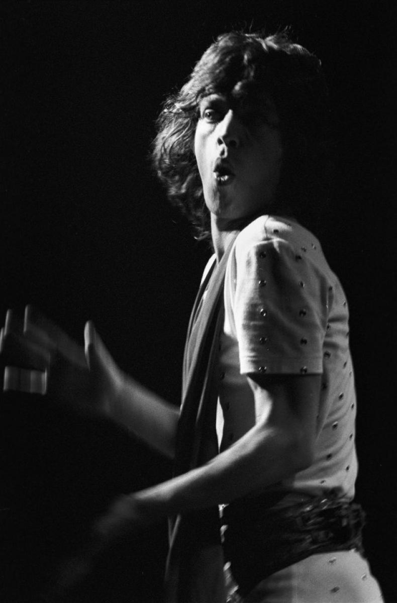 Mick Jagger Vintage Concert Fine Art Print From Madison Square Garden ...