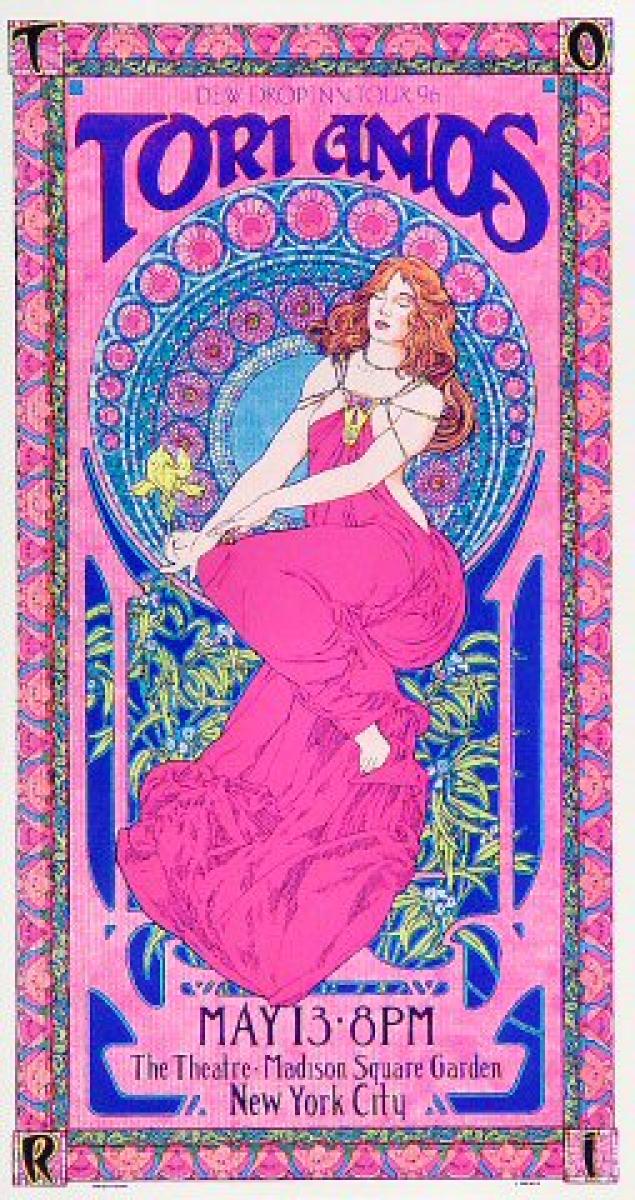 Tori Amos Vintage Concert Handbill from Madison Square Garden, May