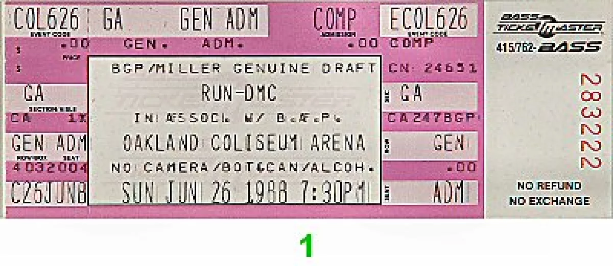 ticket tacotac du 25 mai 1988 - Ticket