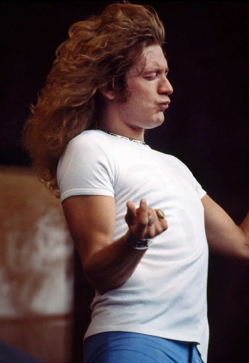 Robert Plant Vintage Concert Photo Fine Art Print from Oakland Coliseum ...