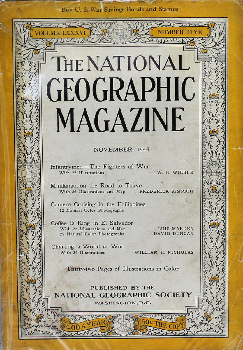 National Geographic November 1944 at Wolfgang's