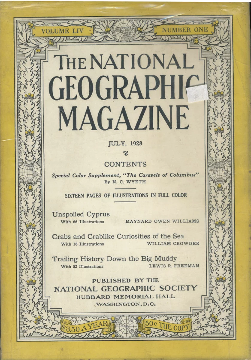 National Geographic | July 1928 at Wolfgang's