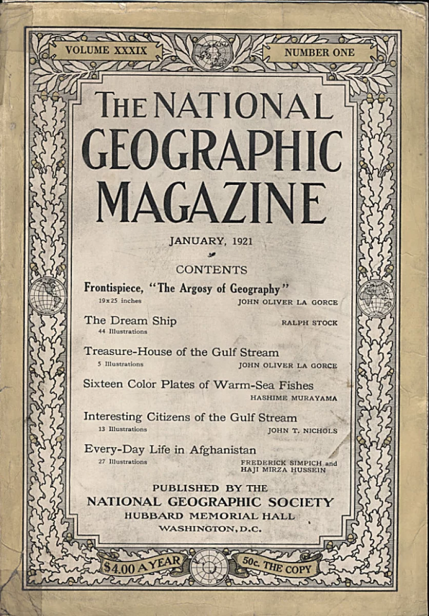 National Geographic | January 1921 at Wolfgang's