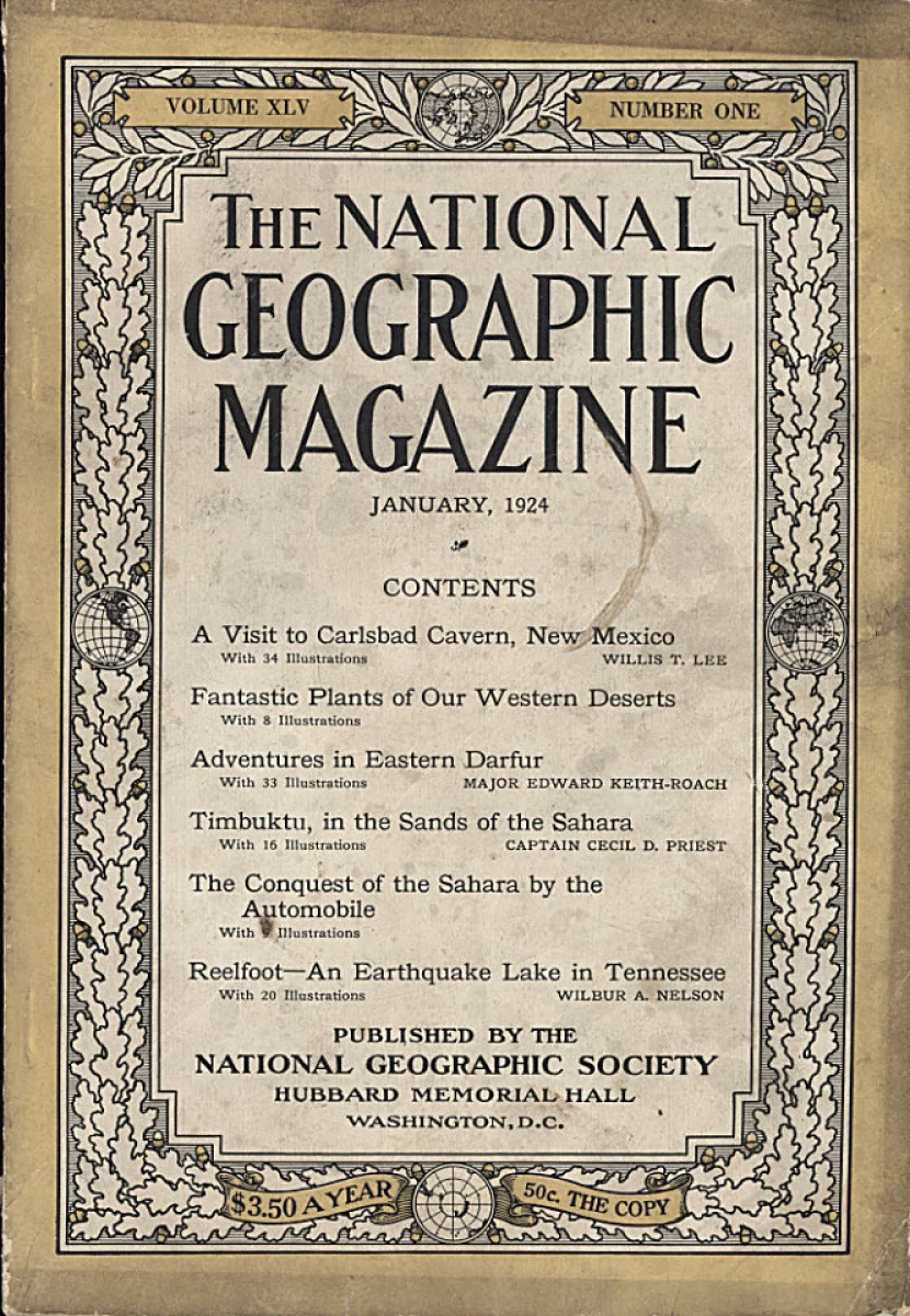 National Geographic January 1924 At Wolfgang S   National Geographic Vintage Magazine Jan 1 1924.webp