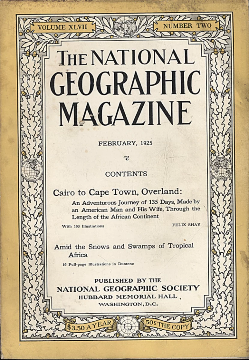 National Geographic | February 1925 At Wolfgang's