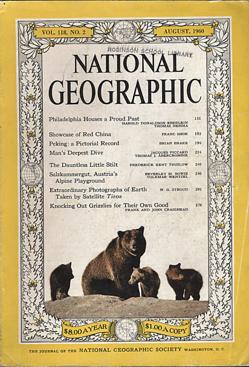 National Geographic August 1960 At Wolfgangs