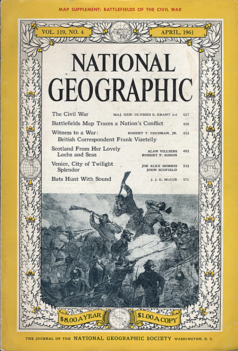 National Geographic April 1961 at Wolfgang's